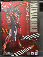 **Open Box**EVA-02 Production Model "Neon Genesis Evangelion" Bandai Metal Build Action Figure