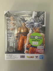 **Open Box**S.H. Figuarts SON GOKU ULTRA INSTINCT "DRAGON BALL SUPER" Action Figure
