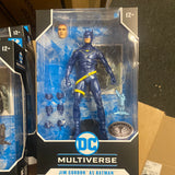 Mcfarlane Toys DC Multiverse Jim Gordon as Batman Platinum Edition Action Figure