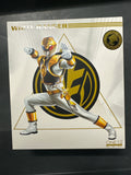 **Open Box**Mezco One 12 MMPR White Ranger Exclusive Action Figure