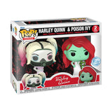 Funko Pop Harley Quinn and Poison Ivy Wedding Funk 2 pk EE Exclusive Vinyl Figure