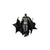 MAFEX Batman Knight Crusader Batman (Black Ver.) Action Figure