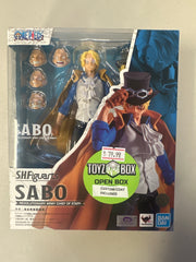 **Open Box**S.H. Figuarts Sabo - Revolutionary Army Chief of Staff - "One Piece" Action Figure