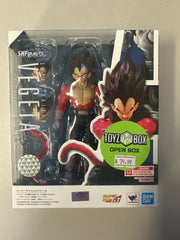 **Open Box**S.H. Figuarts SUPER SAIYAN 4 VEGETA "DRAGON BALL GT" Action Figure