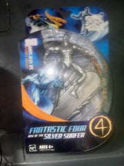Marvel Fantastic Four Rise of the Silver Surfer Cosmic Cruising Silver Surfer Action Figure
