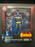 **Open Box**MAFEX Batman Knight Crusader Batman 215 Action Figure