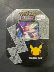 POKEMON Celebrations Dark Sylveon Tin 6 Booster Packs