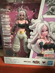 **Open Box**S.H. Figuarts Dragon Ball FighterZ Android 21 Action Figure