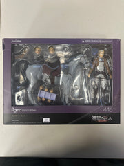**Open Box**figma Attack On Titan Erwin Smith 446 Action Figure