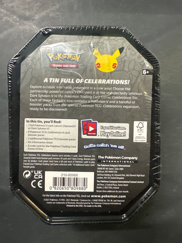 dark pokemon booster box POKEMON Celebrations Dark Sylveon Tin 6 Booster Packs – Toyz in the Box
