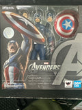 **Open Box**S.H. Figuarts Captain America Avengers Assemble Edition "Avengers" Action Figure