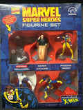 Marvel Super Heroes Figurine Set Featuring X-Men