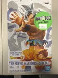 **Open Box**Banpresto Dragon Ball Super The Super Warriors Special Ultra Instinct Son Goku Figure