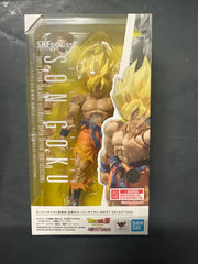 **No Shipper**S.H. Figuarts Super Saiyan Son Goku Legendary Super Saiyan Best Selection Action Figure