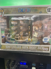 Funko Pop One Piece Whitebeard with Moby Dick Funko Exclusive 127 Vinyl Figure