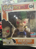Funko Pop Dragon Ball Z Great Ape Vegeta 2018 Fall Convention Exclusive 434 Vinyl Figure