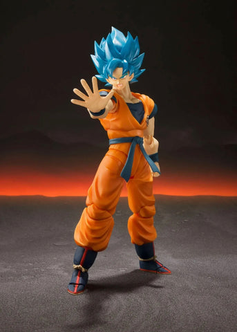 ACTION FIGURE DRAGON BALL SUPER - GOKU SUPER SAYAJIN BLUE - BIG