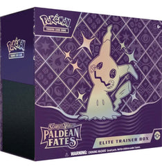 POKEMON Scarlet & Violet Paldean Fates ETB Elite Trainer Box