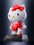 Bandai Super Robot Chogokin Hello Kitty Red Stripes Action Figure