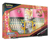 POKEMON Crown Zenith Shiny Zamazenta Premium Figure Collection Box 11 BOOSTER PACK