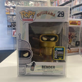 Funko Pop Futurama Bender Summer 2015 Convention Exclusive 29 Vinyl Figure