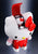 Bandai Super Robot Chogokin Hello Kitty Red Stripes Action Figure