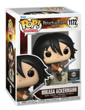 Funko Pop Attack on Titan Mikasa Ackermann Challice Collectibles Exclusive 1172 Vinyl Figure