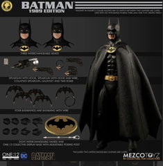 Mezco One 12 DC Batman (Michael Keaton 1989) Action Figure
