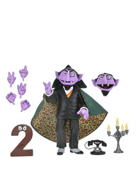 NECA Ultimate Sesame Street Count Von Count  Action Figure
