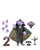 NECA Ultimate Sesame Street Count Von Count  Action Figure