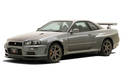 Aoshima 1/32 NISSAN R34 SKYLINE GT-R Nur (SPARKLING SILVER) Model Kit