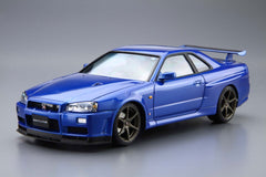 Aoshima 1/24 NISSAN BNR34 SKYLINE GT-R V-spec II '02 Model Kit