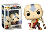 Funko Pop Avatar Aang Metallic Funko Hollywood Exclusive 995 Vinyl Figure