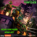 **Pre Order**Mezco One 12 Teenage Mutant Ninja Turtles TMNT Deluxe Boxed Set Action Figure