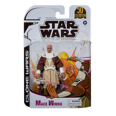 Star Wars Black Series Clone Wars Mace Windu Exclusive Action Figure