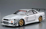 Aoshima 1/24 C-WEST BNR34 SKYLINE GT-R '02 (NISSAN) Model Kit