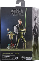 Star Wars Black Series The Book of Boba Fett Luke Skywalker & Grogu Action Figure