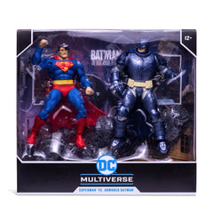 Mcfarlane Toys DC The Dark Knight Returns Superman vs. Armored Batman 2 pack Action Figure