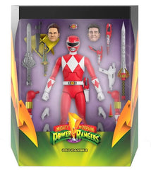 Super 7 Power Rangers Ultimates Red Ranger Action Figure