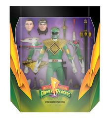 Super 7 Power Rangers Ultimates Green Ranger Action Figure