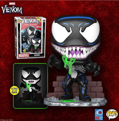 Funko Pop Marvel Venom GITD Pop! Lethal Protector Comic Cover Previews Exclusive Vinyl Figure