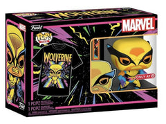 Funko Pop Tees Marvel Wolverine L Shirt Black Light Target Exclusive Vinyl Figure