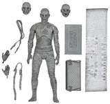 NECA Universal Monsters Ultimate Mummy (Black & White) Action Figure