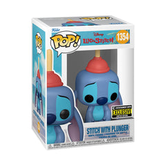 Funko Pop Lilo & Stitch with Plunger EE Exclusive 1354 Vinyl Figure