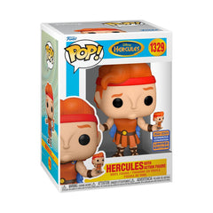 Funko Pop DIsney Hercules w/Action Figure Wondrous Convention 2023 Exclusive 1329 Vinyl Figure