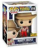 Funko Pop Back to The Future Marty Mcfly Hot Topic Exclusive 816 Vinyl Figure