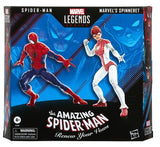 Marvel Legends Spider-Man Spider Man and Spinneret 2 Pack Action Figure