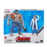 Marvel Legends 60th Anniversary Gray Hulk and Dr. Bruce Banner Action Figure