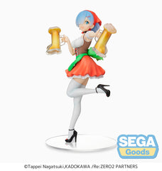 SEGA Re:ZERO -Starting Life in Another World- SPM "Rem" Oktoberfest Ver. Figure