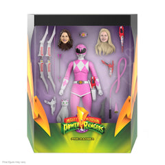 Super 7 Power Rangers Ultimates Pink Ranger Action Figure